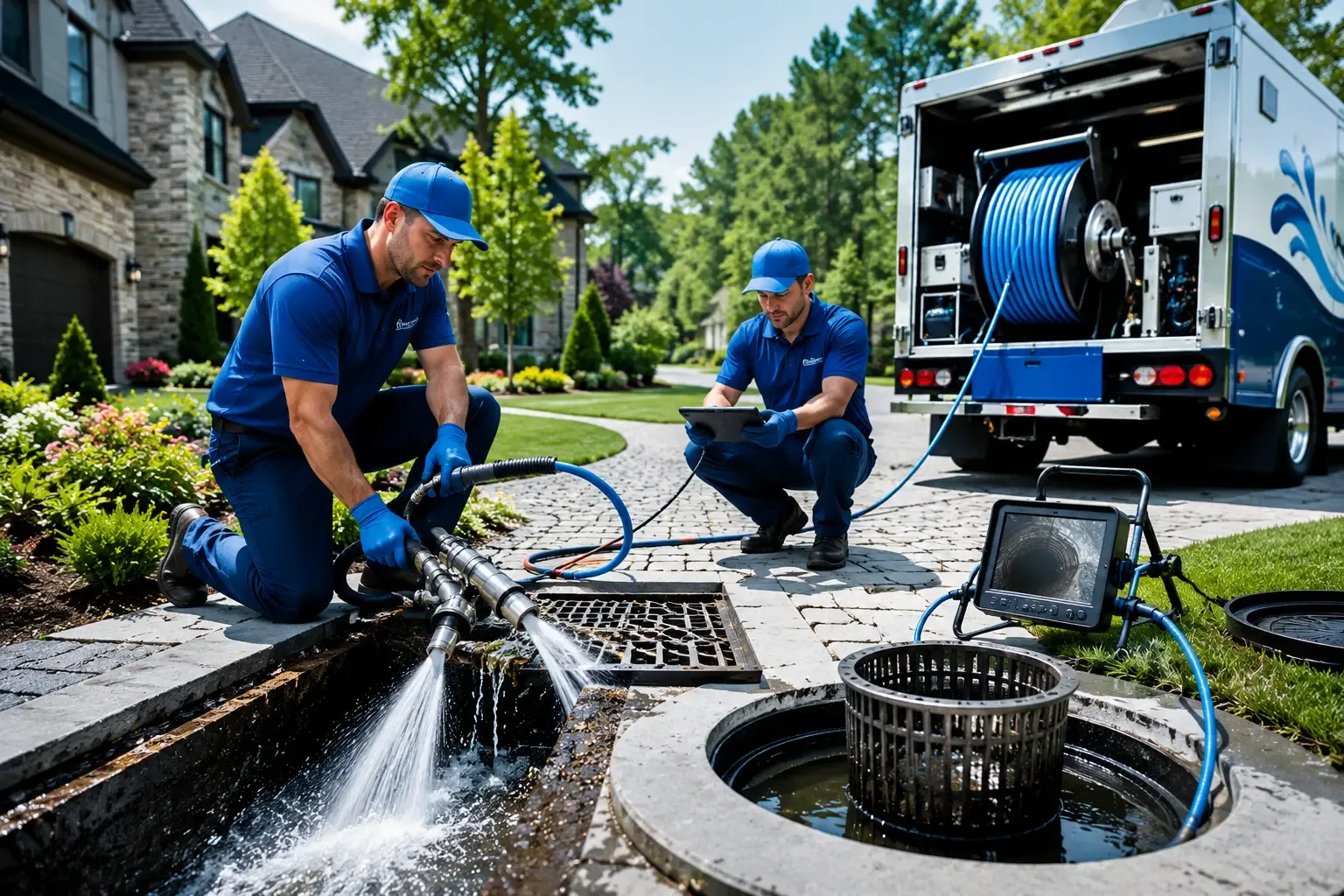 Local outdoor drain cleaning professionals in Wellfleet, NE